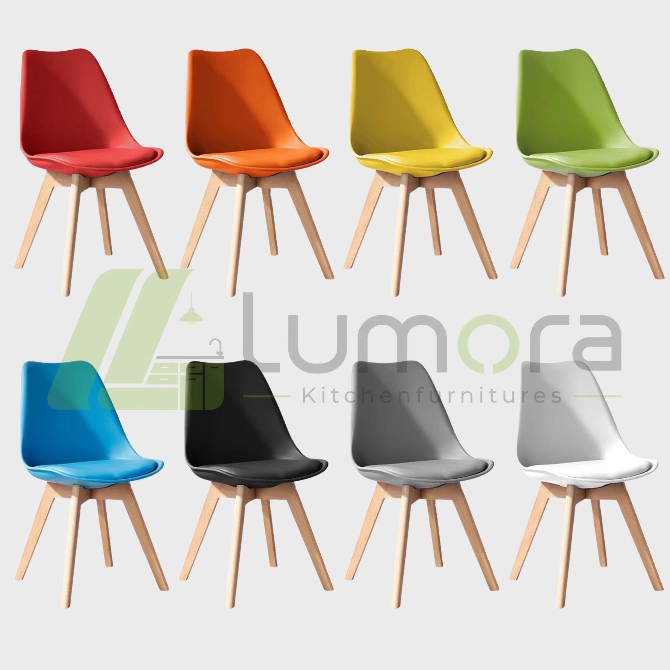Chair & Table Set (4+1) – Modern Cafe & Restaurant Dining Set – Imported Metal/Wood Chairs